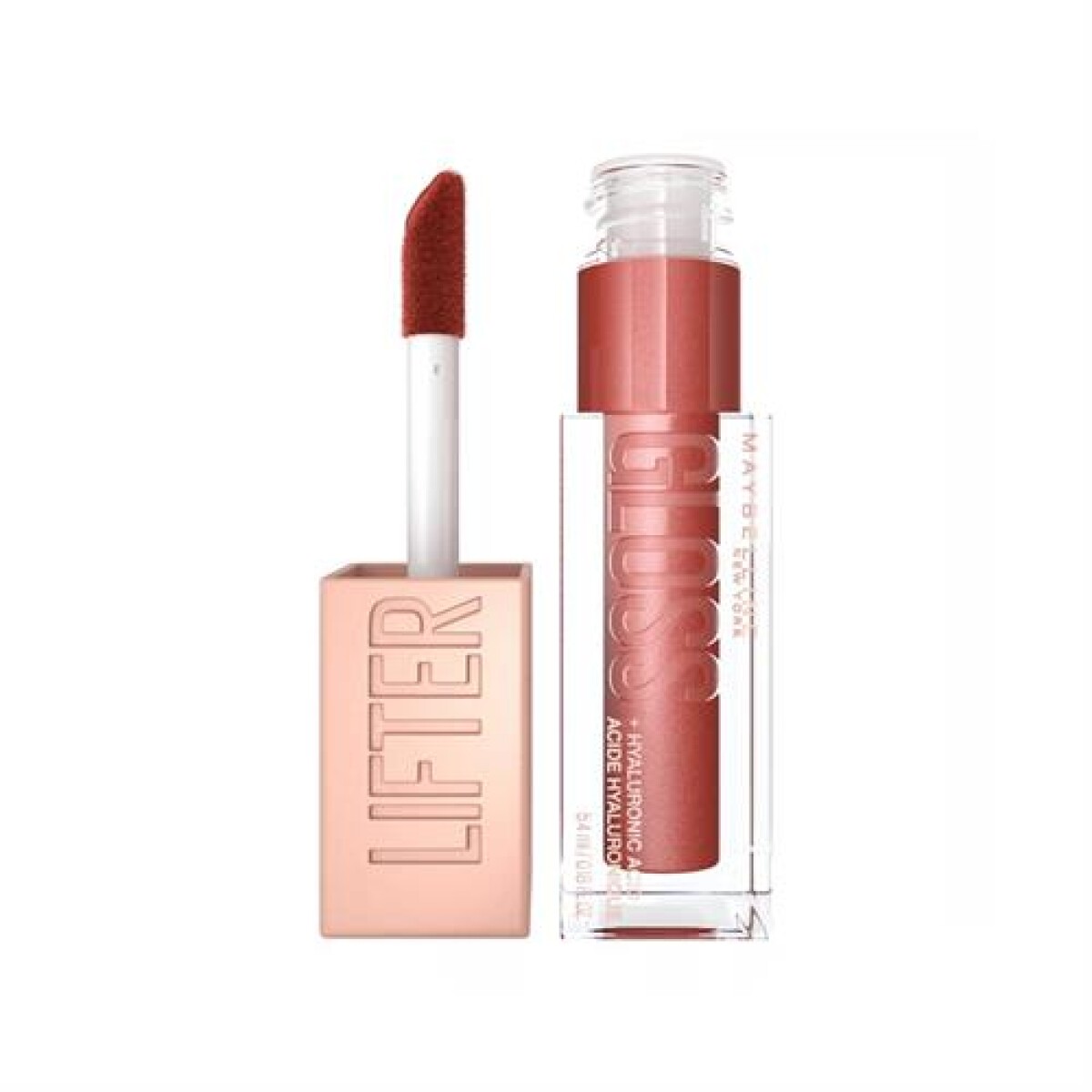 Maybelline Brillo labial con Ácido Hialurónico Lifter Gloss RUST 