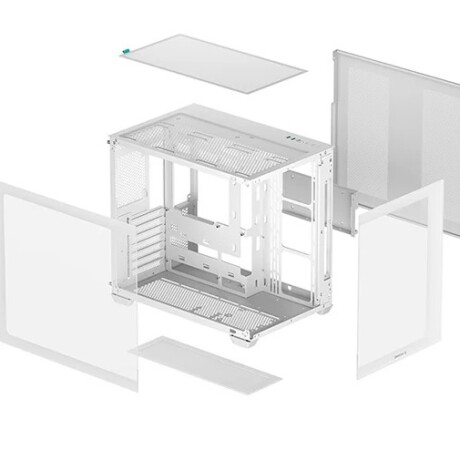 Gabinete Deepcool CG530 Blanco 001
