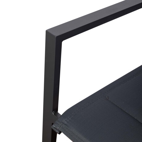 SILLA DE EXTERIOR ALUMINIO GRIS PORTOFINO