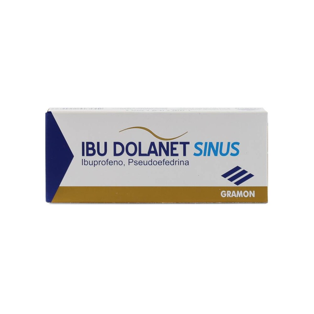 IBU DOLANET SINUS CJ X 10 COMPRIMIDOS única