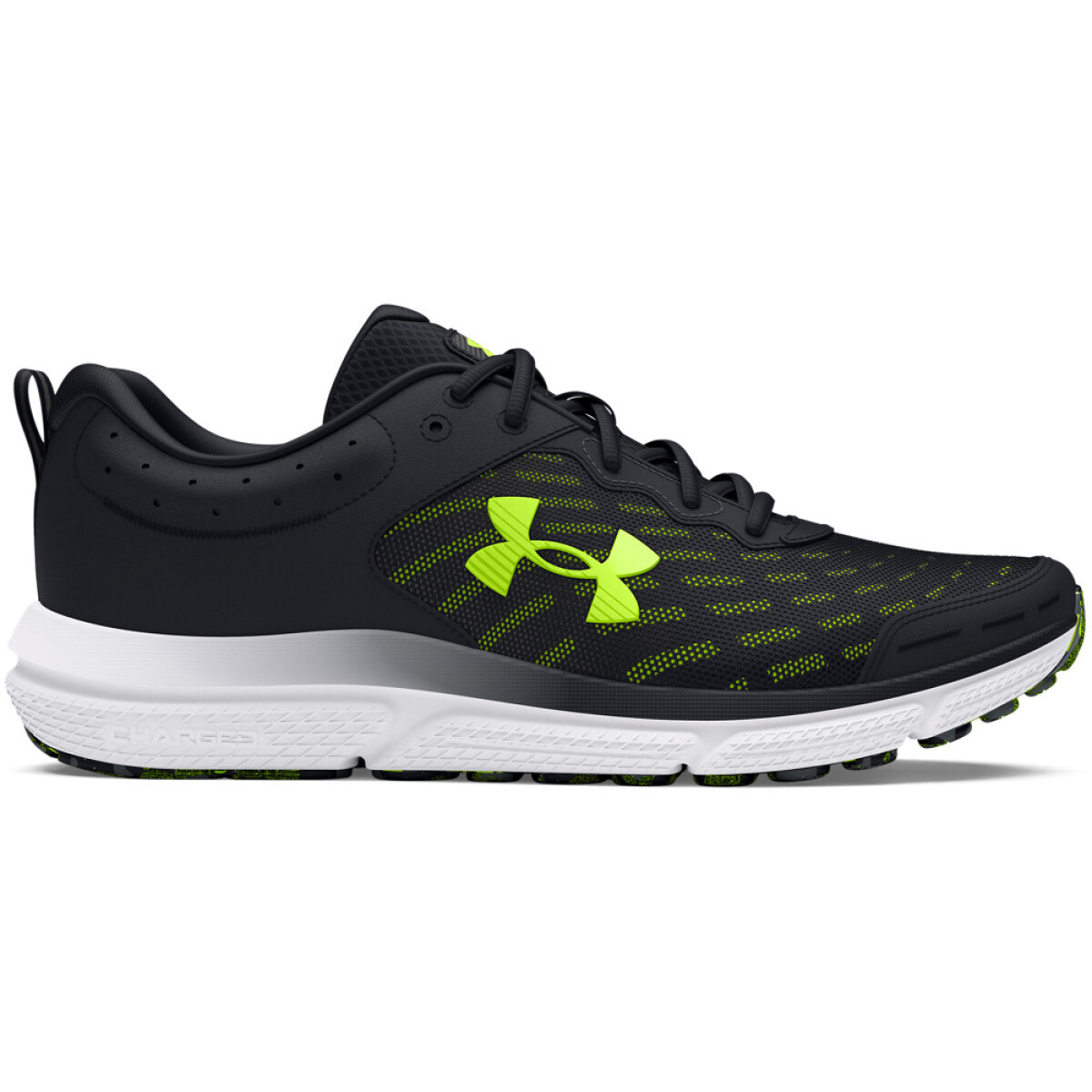 UA Charged Assert 10-GRY - BLK-007 