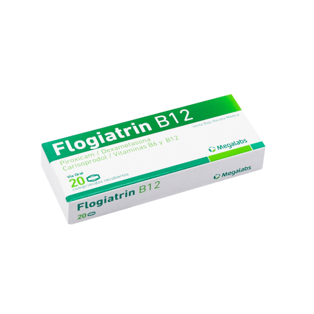 FLOGIATRIN B12 CJ X 20 COMPRIMIDOS única