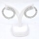 Antiguo Par De Caravanas En Platino Y Diamantes 6 Ct 1930-1950'S Antiguo Par De Caravanas En Platino Y Diamantes 6 Ct 1930-1950'S
