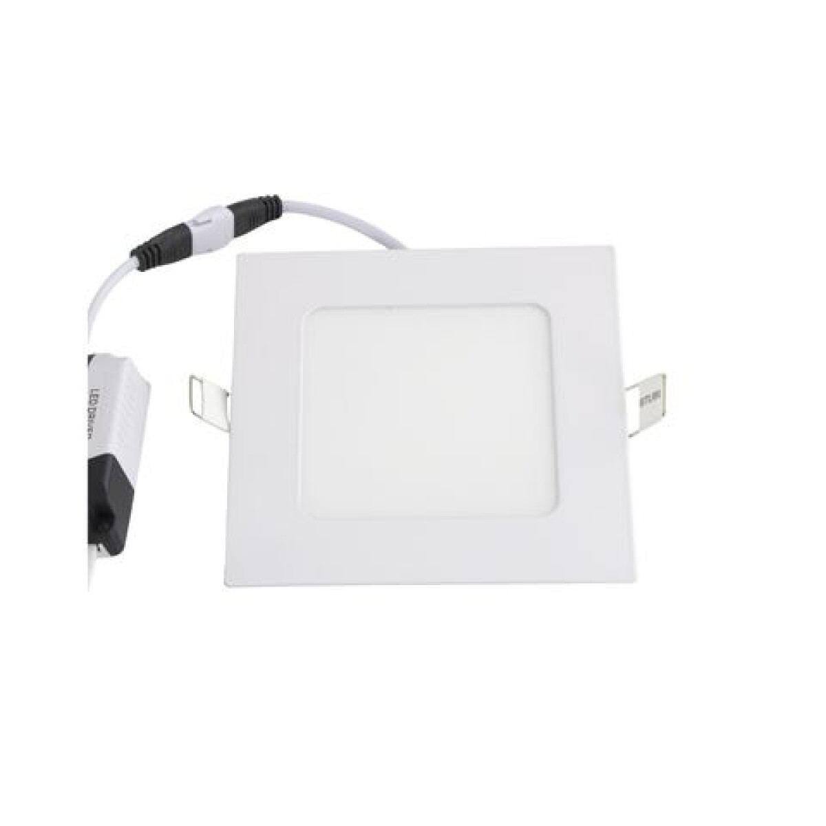 PANEL EMB. LED  6W 6500K CUADRADO 117X117X15MM 