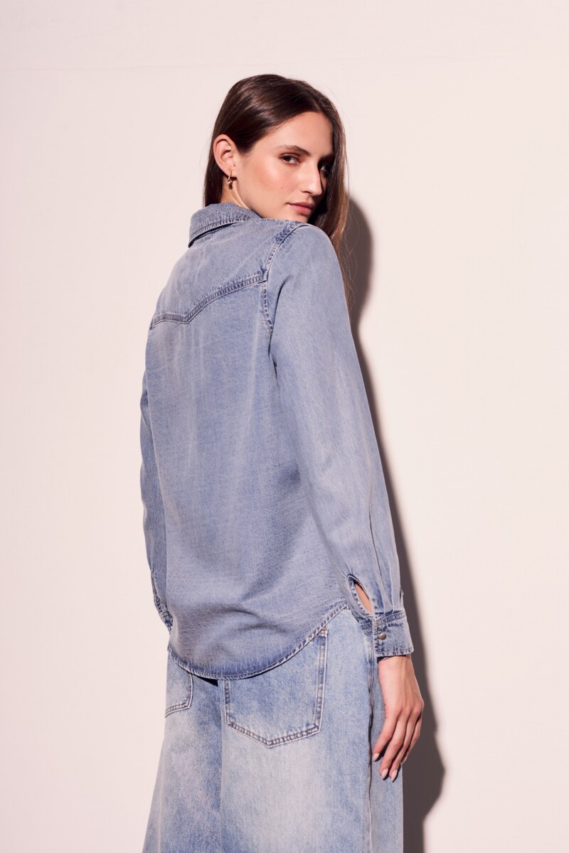 Camisa Denim Jean
