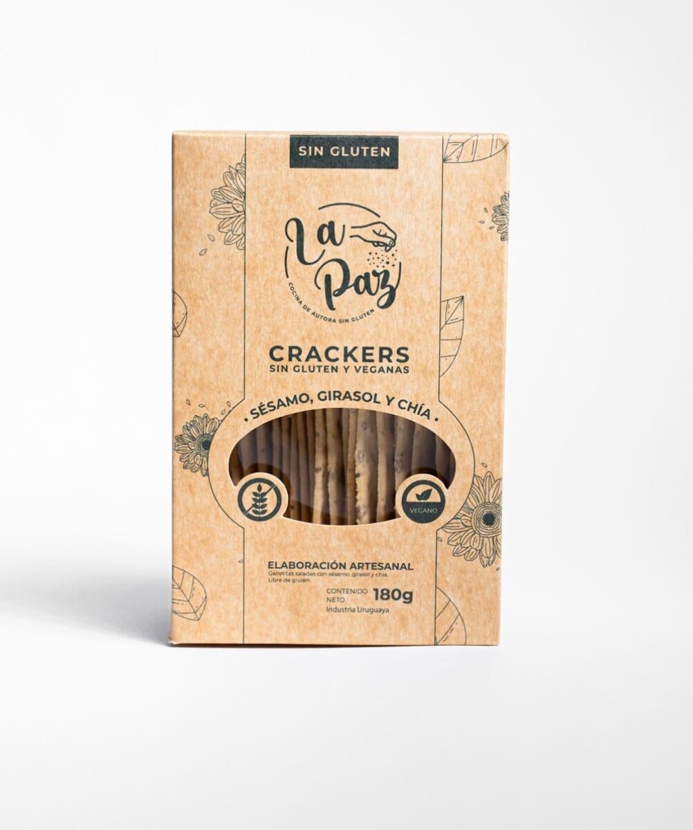 Crackers sésamo, girasol y chía 