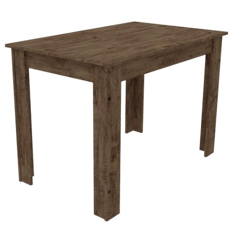 Juego de comedor Karla de 4 Sillas y una Mesa Rectangular Marrón Lino Juego de comedor Karla de 4 Sillas y una Mesa Rectangular Marrón Lino