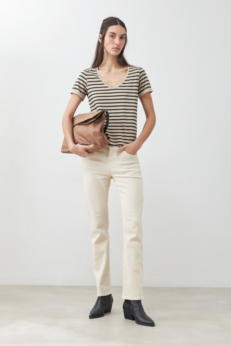 Pantalon Recto Amy - beige 