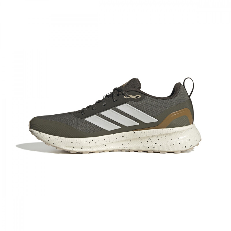 Championes Running Adidas RUNFALCON 5 TR de Hombre - JQ2501 Marron-blanco