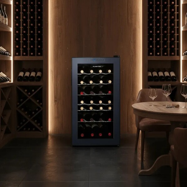 Enfriadora Cava De Vinos Punktal 28 Botellas ENFRIADORA DE VINOS PUNKTAL PK-LT28