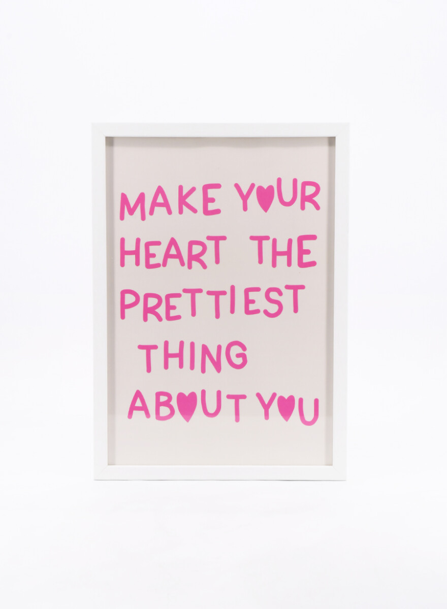 CUADRO PRETTIEST - BEIGE 