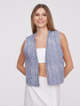 Chaleco Hibiscuss Estampado 1