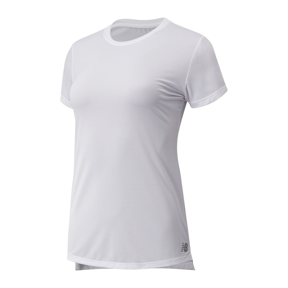 Remera New Balance de Dama - CORE BASIC SHORT - WT11205WT - WHITE 