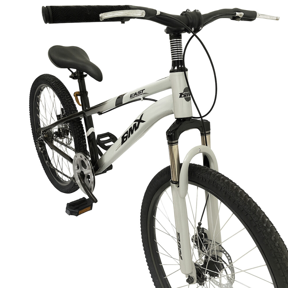 Bicicleta Rodado 24 Bmx Gris