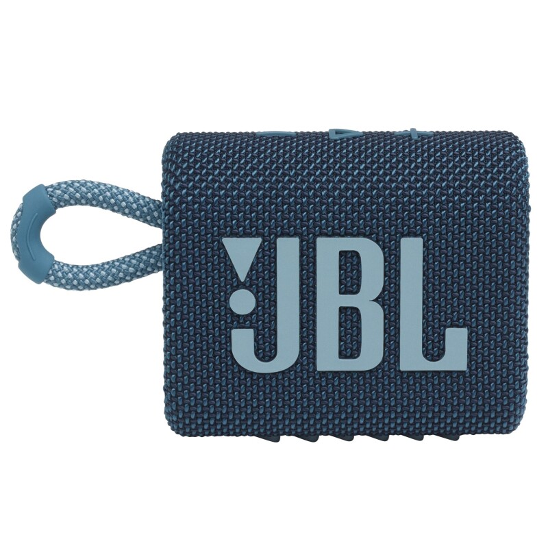 JBL GO 3 PORTABLE BLUETHOOTH SPEAKER,5 HOURS BATTERY & WATERPROOF (BLUE) 001