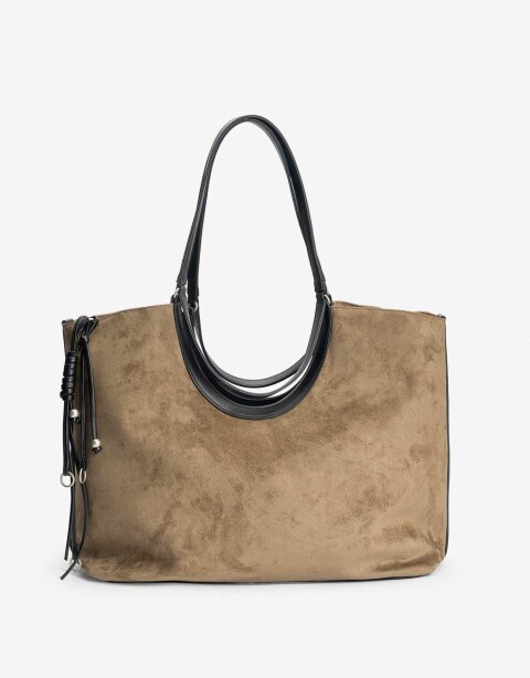 Shopper Cartera Shopper Verde - Verde Militar