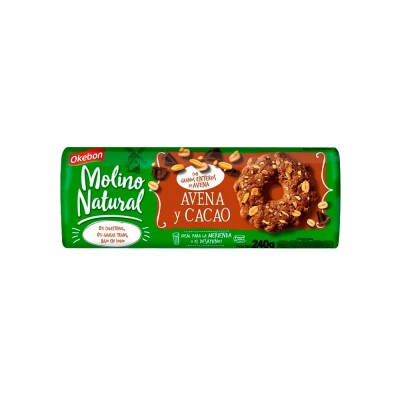 Galletas de avena y cacao Okebon Galletas Avena Cacao Okebon