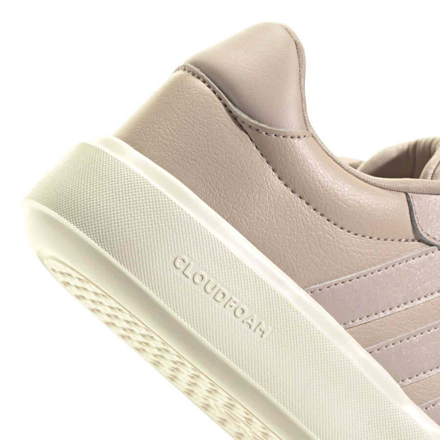Championes de Mujer Adidas Lite Court Taupe - Dorado