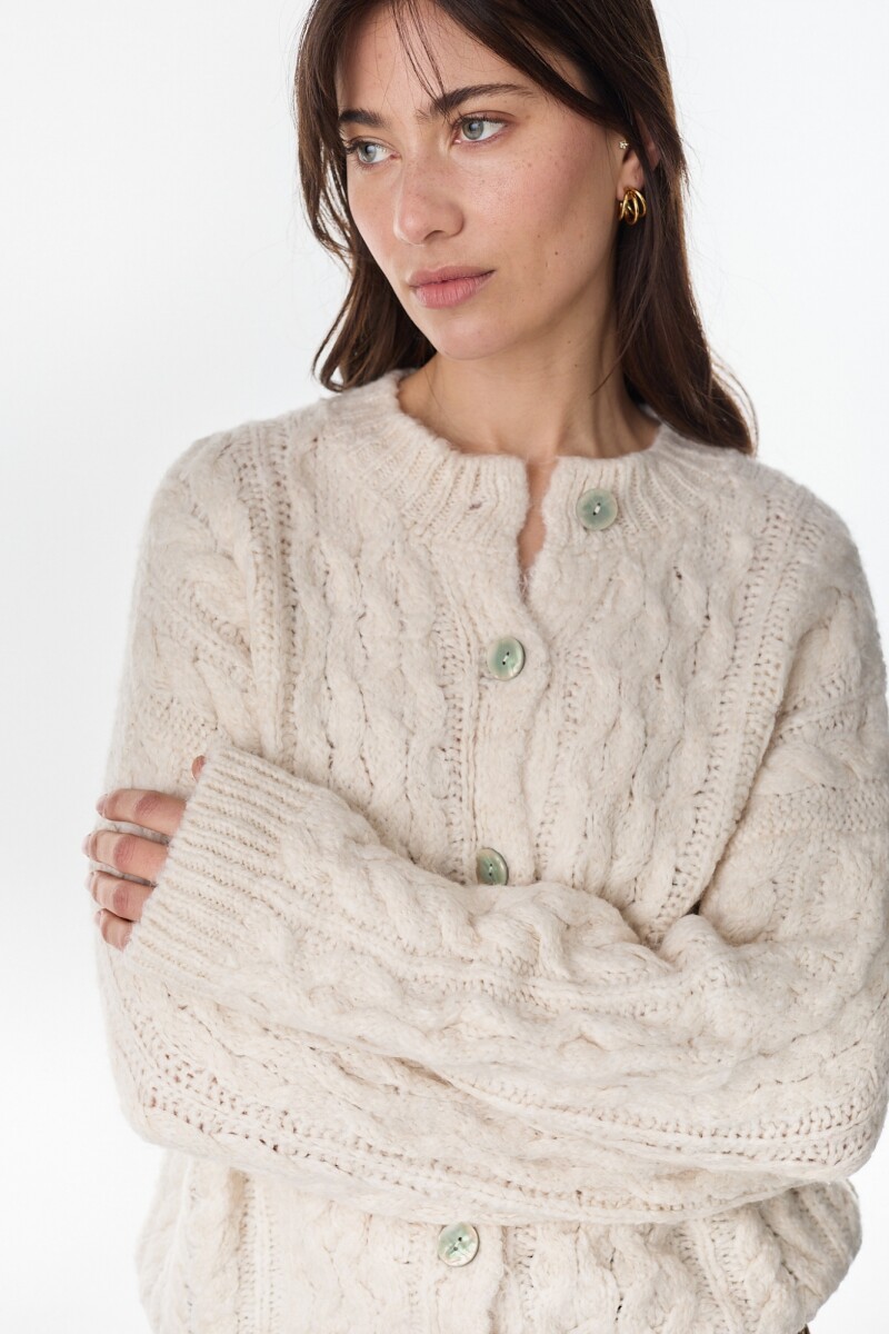 Cardigan Ixia Crudo