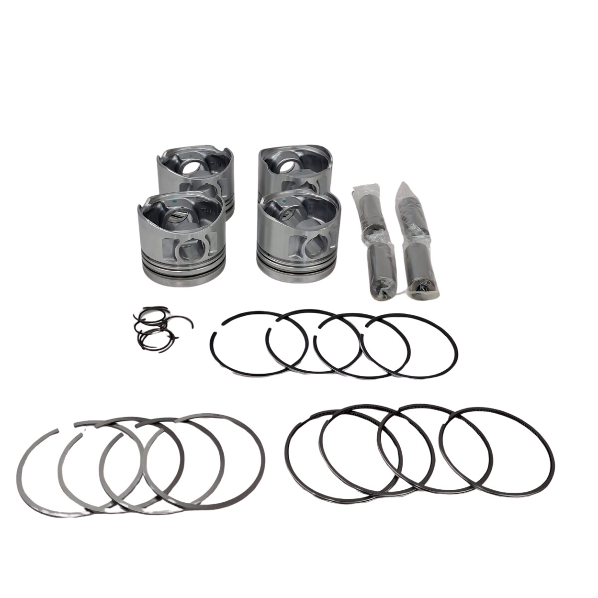 JUEGO DE PISTONES 0.50 MM GOL G3 / G4 1.9D / CADDY / POLO 1.9D CON AROS 