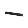 Toallero de pared con adhesivo Negro