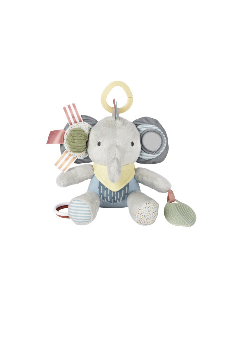 Peluche colgante multisensorial, diseño elefante Peluche colgante multisensorial, diseño elefante