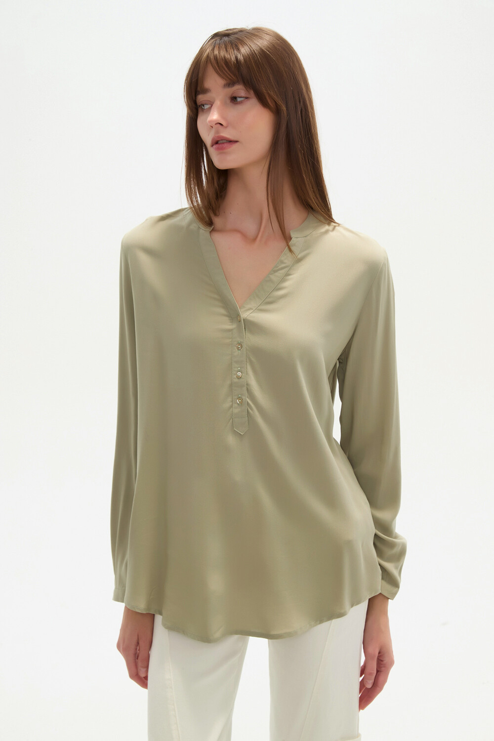 Blusa Siliqua Verde Palido