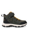Botas de Niños Croco Kids MONTPELIER acordonada y con velcro Verde Oliva