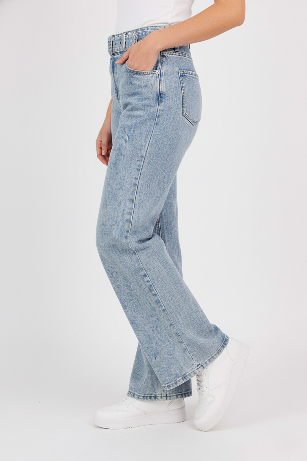 Pantalon Vetra Celeste Grisaceo