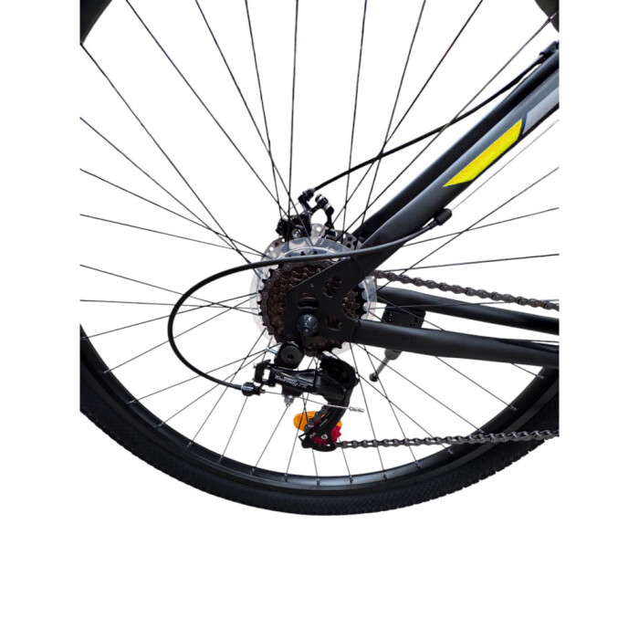 Bicicleta MTB Rod 29 Thunder Cambios Shimano negra amarilla Bicicleta MTB Rod 29 Thunder Cambios Shimano negra amarilla