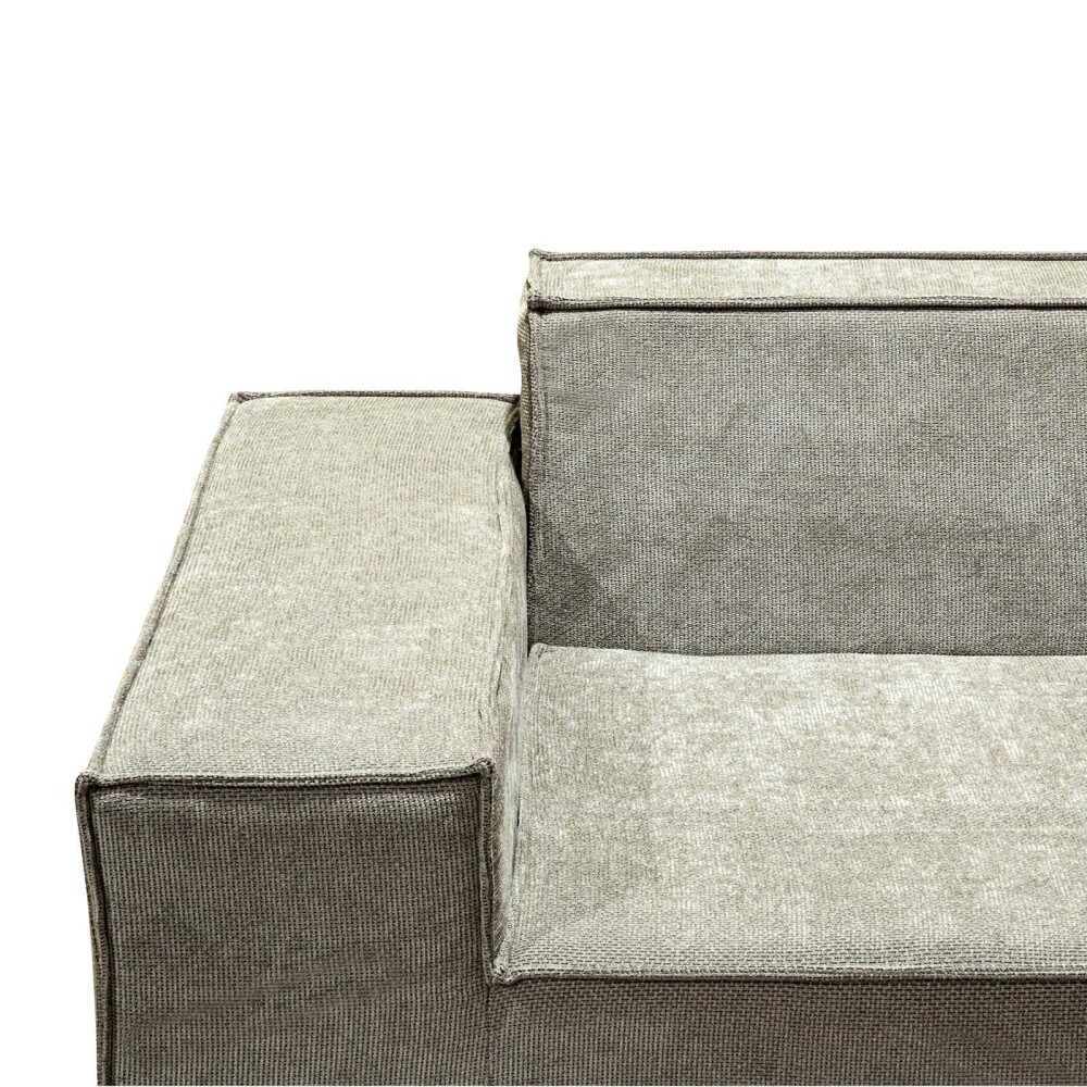 SOFÁ MODULAR 3 CUERPOS ESPUMA NATURAL-BEIGE LUNA BEIGE