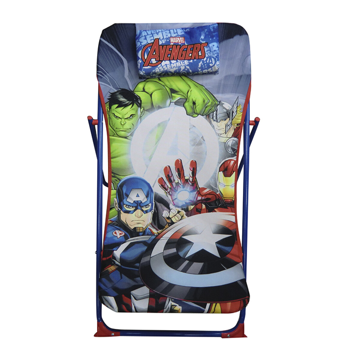 Silla Reposera 3 Niveles Y Broche Seguridad - Avengers 