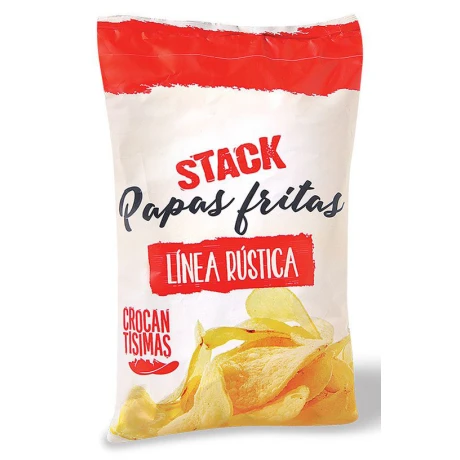 SNACK PAPAS STACK RUSTICA 110G SNACK PAPAS STACK RUSTICA 110G