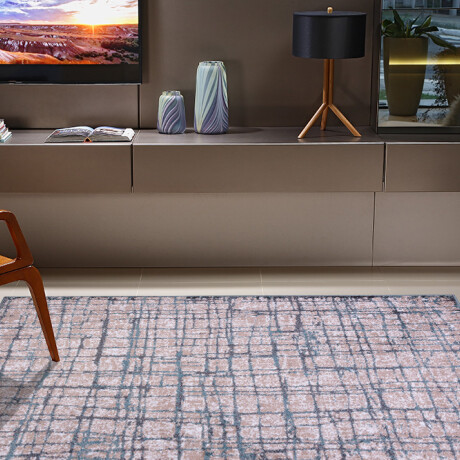 Alfombra Classic Maldiivas Gris Plomo Azul 200*250