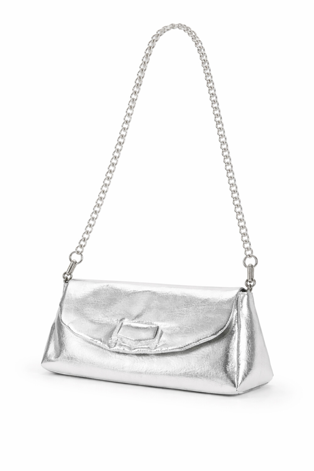 Cartera Charles Plateado