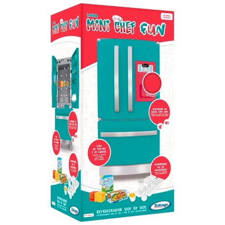 Heladera Xalingo Mini Chef con luz sonido + accesorios Heladera Xalingo Mini Chef con luz sonido + accesorios