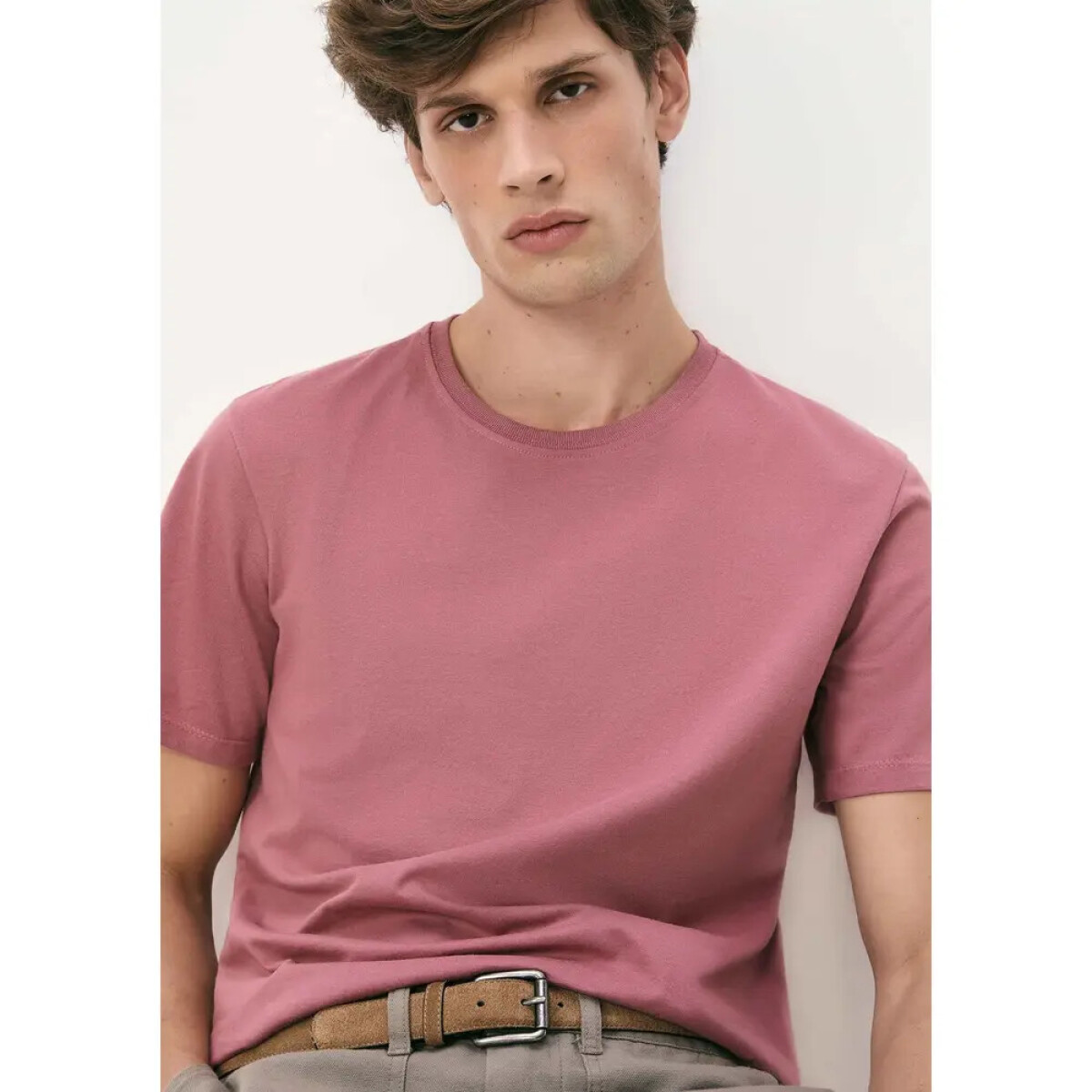 CAMISETA MM MASC - ROSA MEDIO 