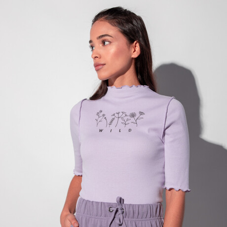 REMERA WILDER Lila Amatista