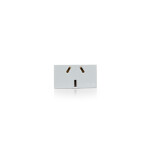Módulo tomacorriente standard 10A 250V blanco puro ELE07605