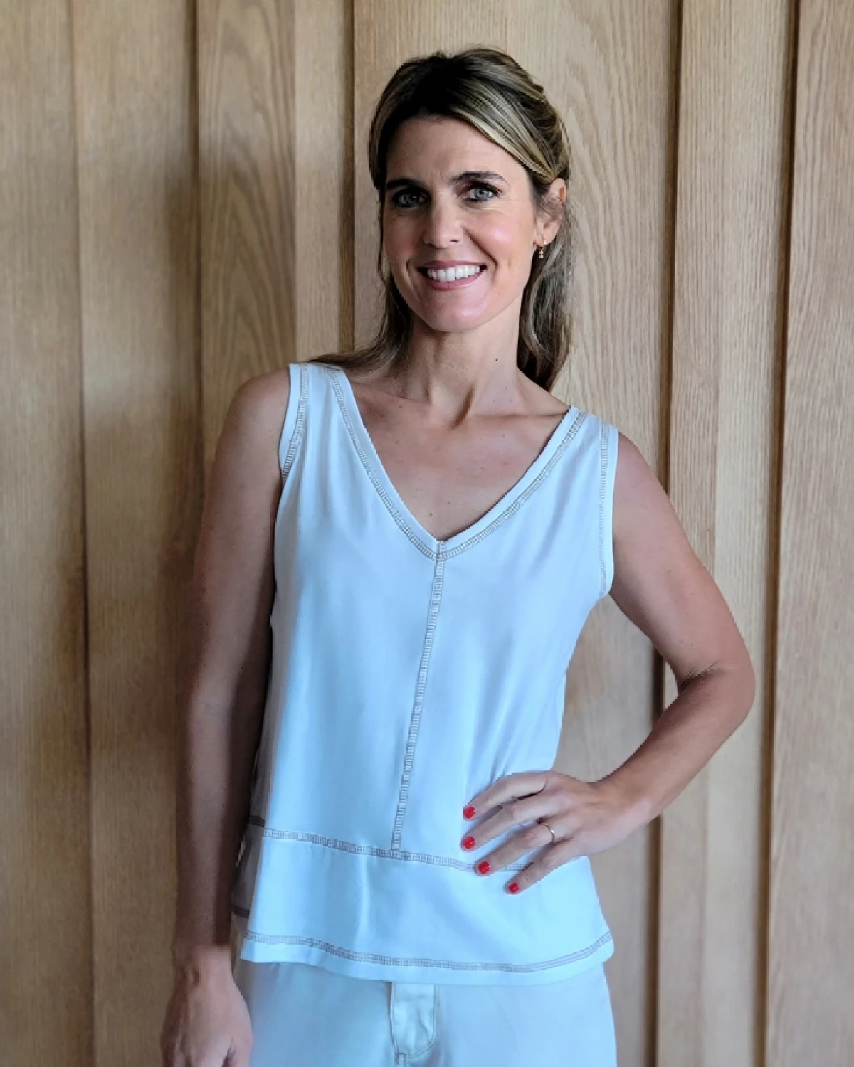 Musculosa Aloe blanco 2