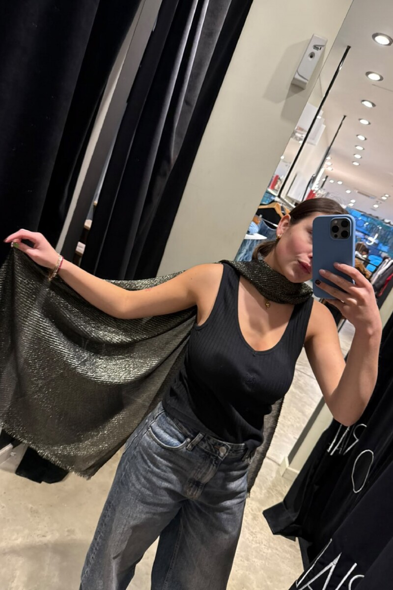 Pashmina Eco NEGRO