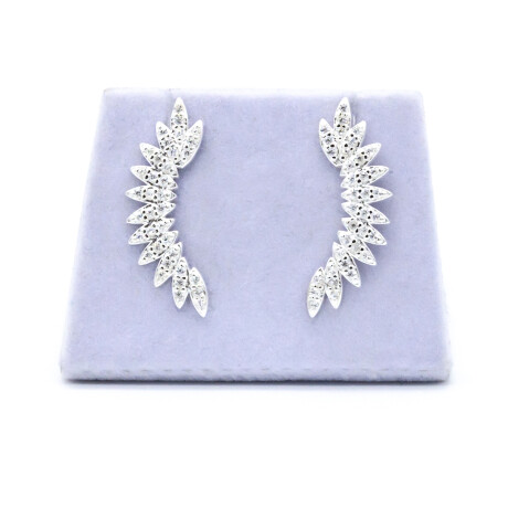 Trepadoras de plata 925 con circonias. Trepadoras de plata 925 con circonias.