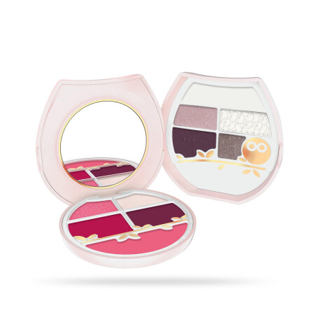 Set de Maquillaje para Ojos y Labios Pupa Owl 2 Cold Shades Rosa