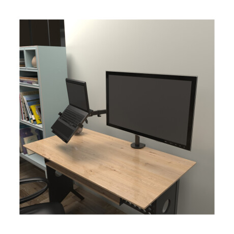Soporte de Monitor Klip Xtreme KMM-301 + Soporte de Notebook Soporte de Monitor Klip Xtreme KMM-301 + Soporte de Notebook