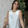 Blusa Franca blanca