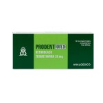 PRODENT FORTE 20 MG. CJ X 10 COMP. única