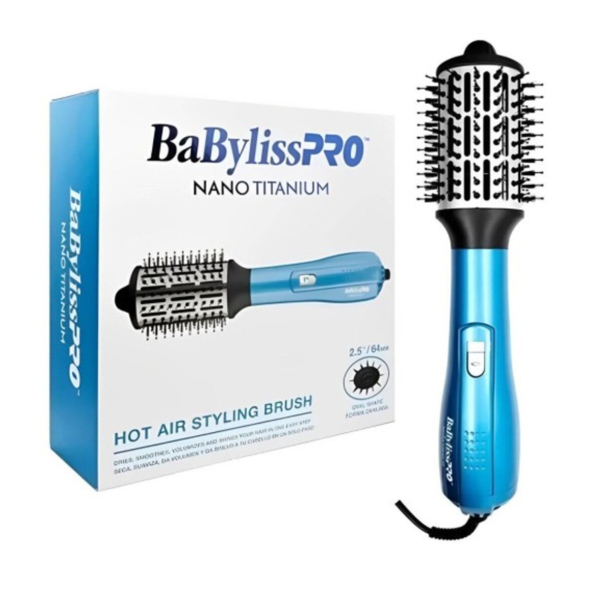 Cepillo Alisador Babyliss Hot Air Brush 2.5 