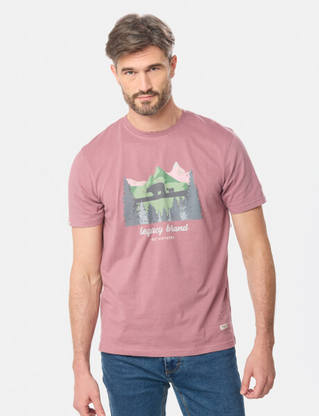 REMERA ESTAMPADA Rosado