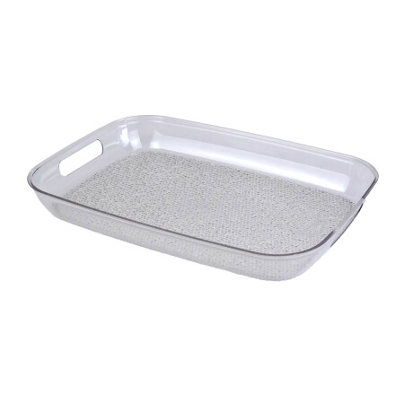 BANDEJA ACRILICO RECTANGULAR C/ASAS AKAY BANDEJA ACRILICO RECTANGULAR C/ASAS AKAY