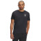 UA RUN 96 SHORTSLEEVE-ORG GRY-016
